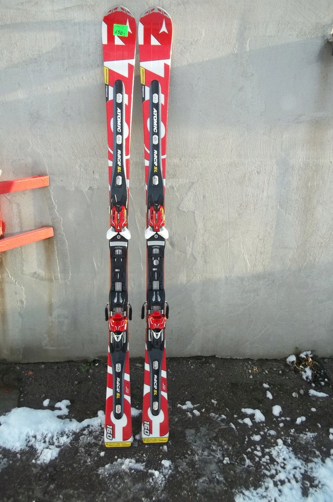 Nr 366 narty zjazdowe atomic race sl d2 160 cm