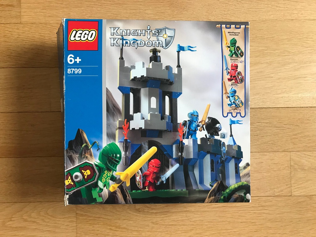 Klocki LEGO Knights' Kingdom - mur obronny