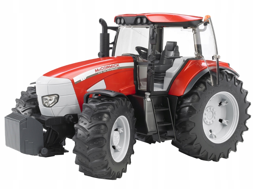 BRUDER 03060 CIĄGNIK TRAKTOR MCCORMICK CZERWONY