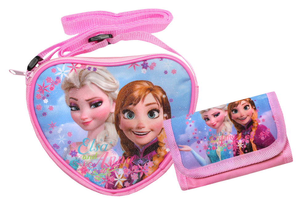 FROZEN KRAINA LODU ZESTAW TOREBKA PORTFEL PREZENT