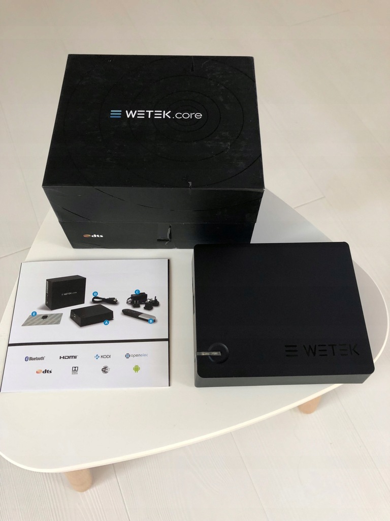 Wetek Quad Core 8GB UHD 4K KODI Netflix HBO Go And