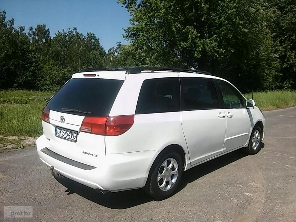 Toyota Sienna 3.3 gaz LPG ABS Skóra Automat Alu