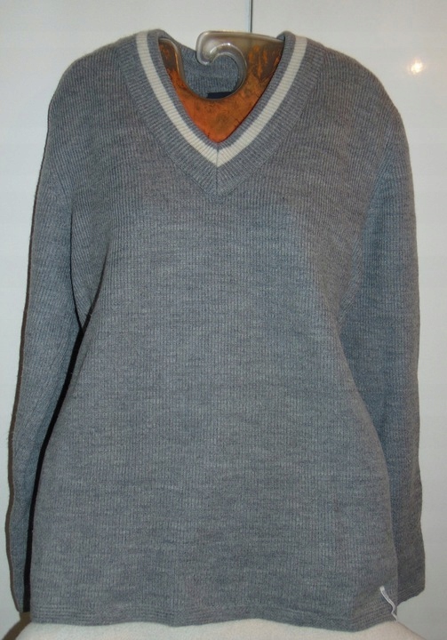 Marc O'Polo -sweter 100% wełna 38 M szary