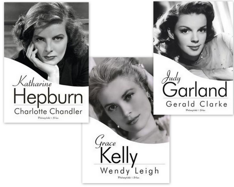 Gwiazdy starego kina: Kelly Hepburn Garland ZESTAW