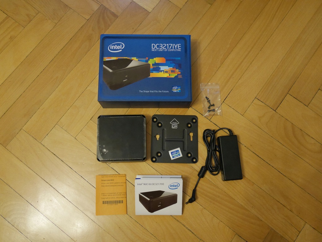 Intel NUC DC3217IYE/RAM8GB/SSD128GB/WLAN tervekoer.ee