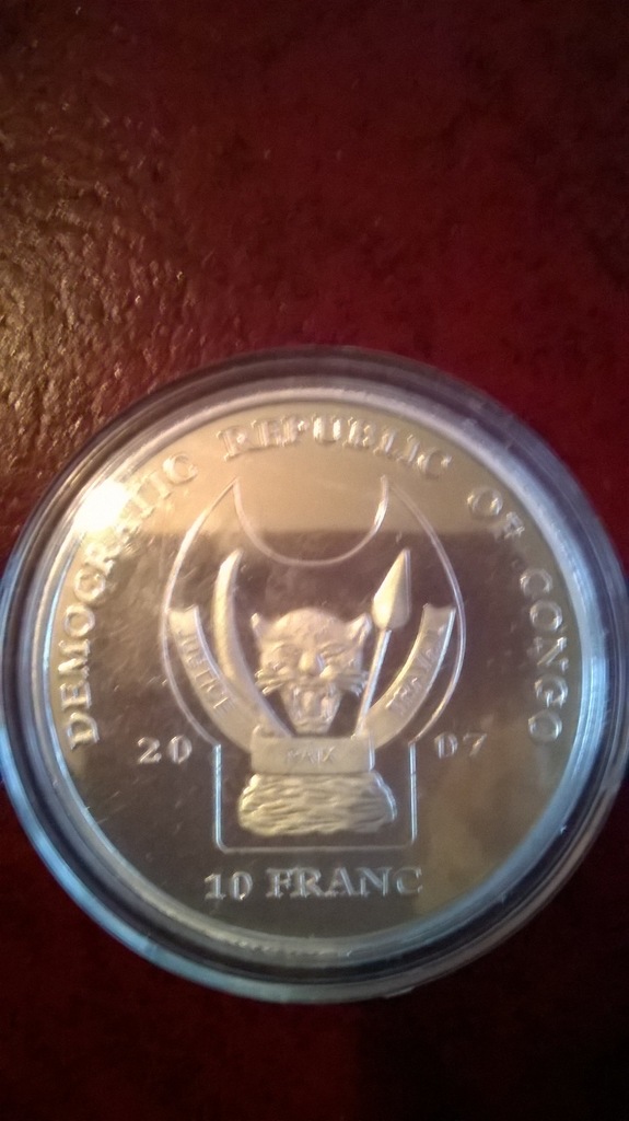 10 Franc Kongo 2007