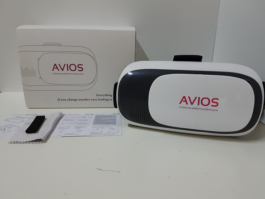 OKULARY GOOGLE VR AVIOS W PUDEŁKU