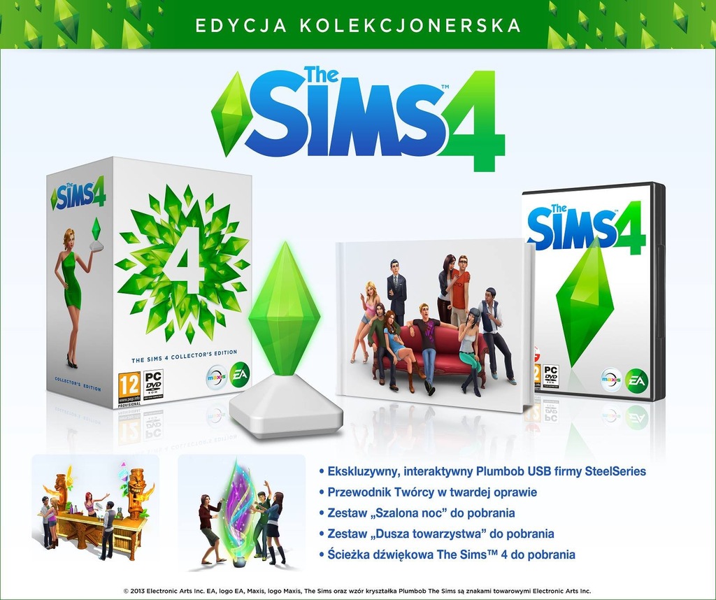 The Sims 4 [PC] (PL) Edycja Kolekcjonerska UNIKAT