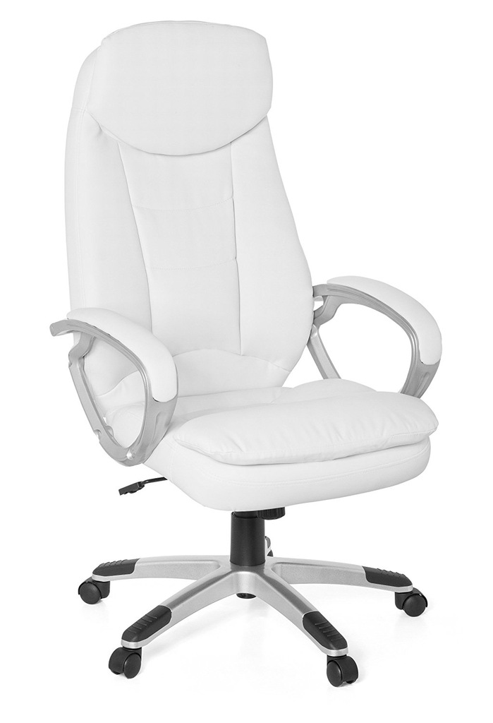 Amstyle Cosenza fotel biurowy biały