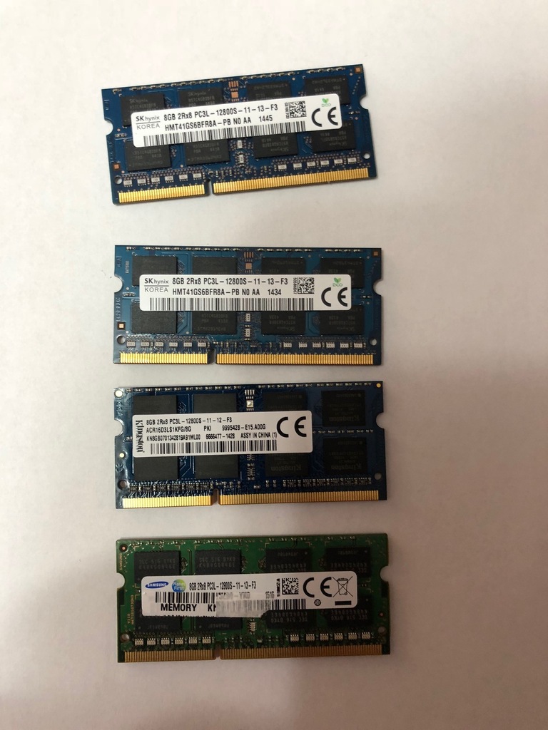 DDR3 8GB PC3L 12800S 1600Mhz