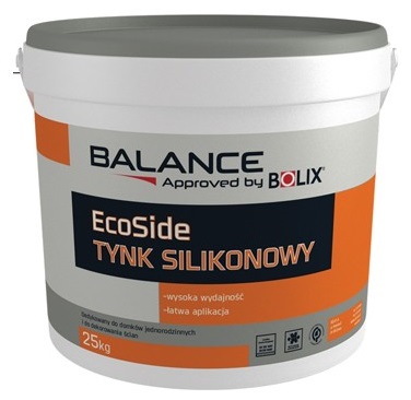 Bolix EcoSide tynk silikonowy jasne kolory 25kg