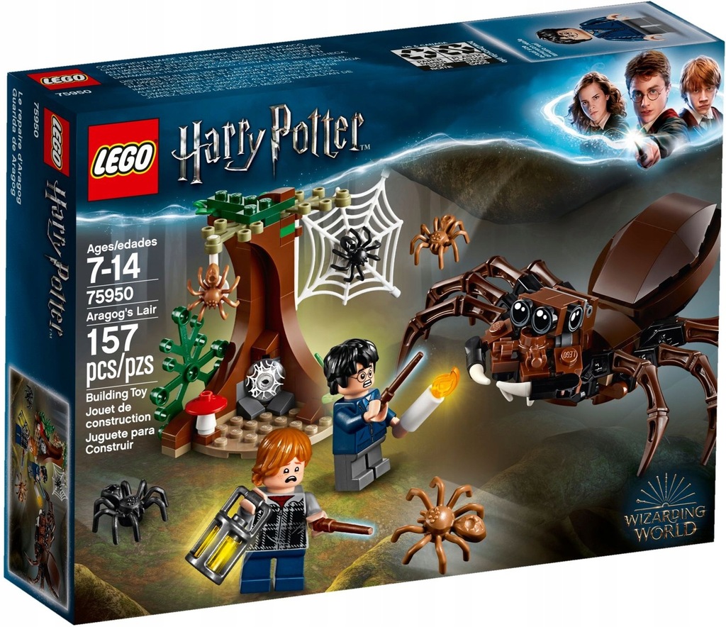 KLOCKI LEGO 75950 HARRY POTTER LEGOWISKO ARAGOGA