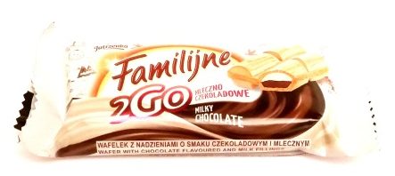 WAFLE JUTRZENKA Familijne 2GO Czekoladowe 2,8 KG