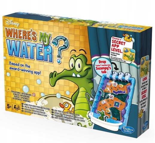 HASBRO GRA - GDZIE JEST MOJA WODA? KROKODYL A2237