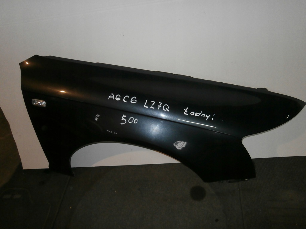 audi A6 C6 błotnik grafitowy prawy LZ7Q czarny