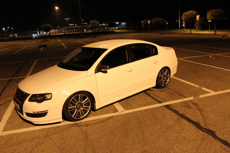 VW Passat B6 R-line gwint stance carbon german