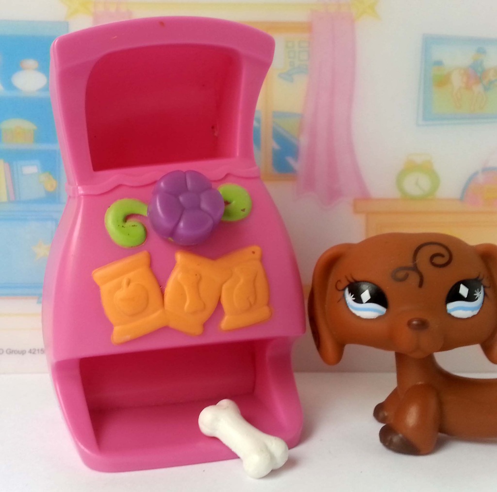 dodatki LPS dla jamnika LITTLEST PET SHOP automat