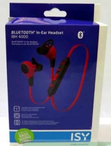 Słuchawki bezprzewodowe Isy IBH-4000-PI-1 od ręki