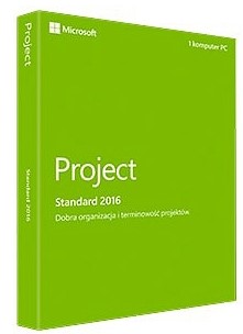 Microsoft Project 2016 Standard PL BOX FV23%