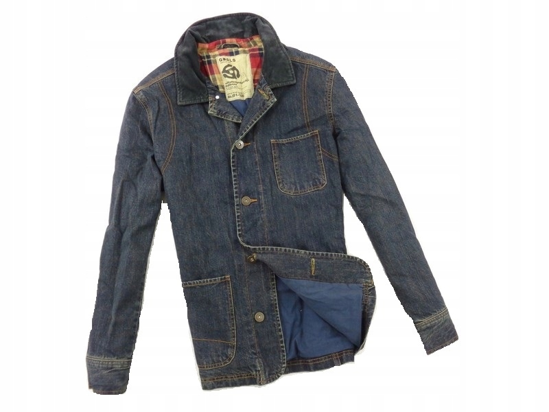 L-XL GDSLS MĘSKA KURTKA JEANS MARYNARKA W60