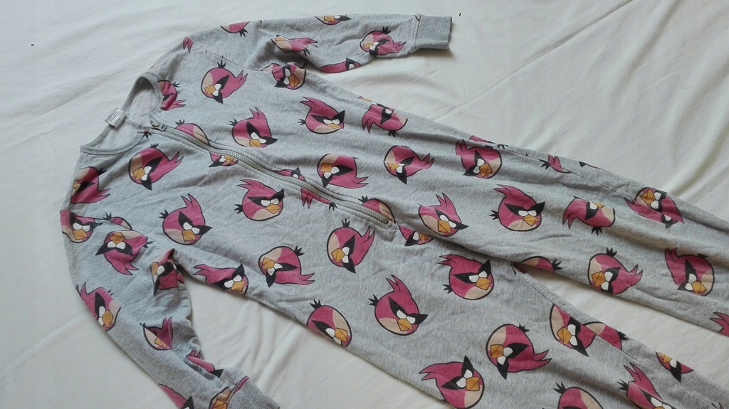 Angry birds 134 next pajac piżama onesie