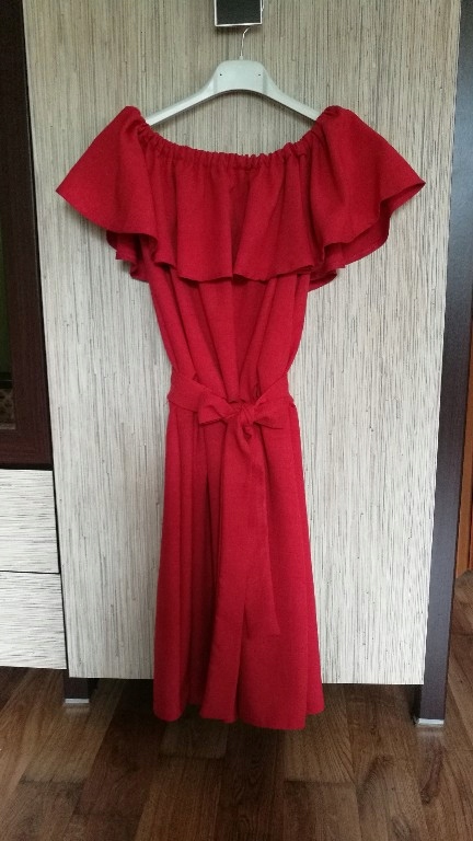sukienka hiszpanka czerwona - 7417548787 - oficjalne archiwum Allegro