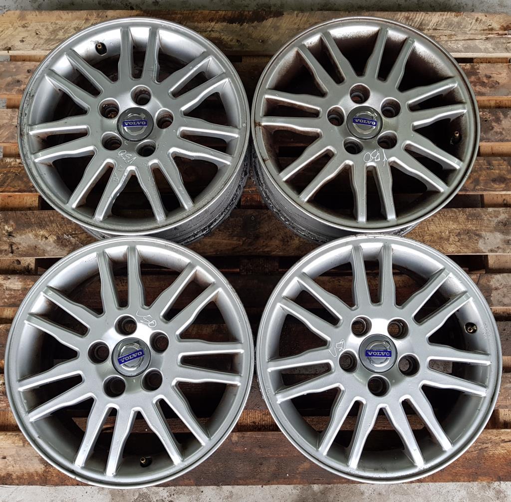 FELGI ALUMINIOWE 15 VOLVO V50 S40 KOMPLET ORYGINAŁ