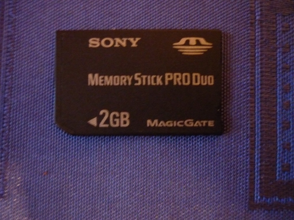 Karta pamięci Memory Stick PRO DUO Sony 2 GB