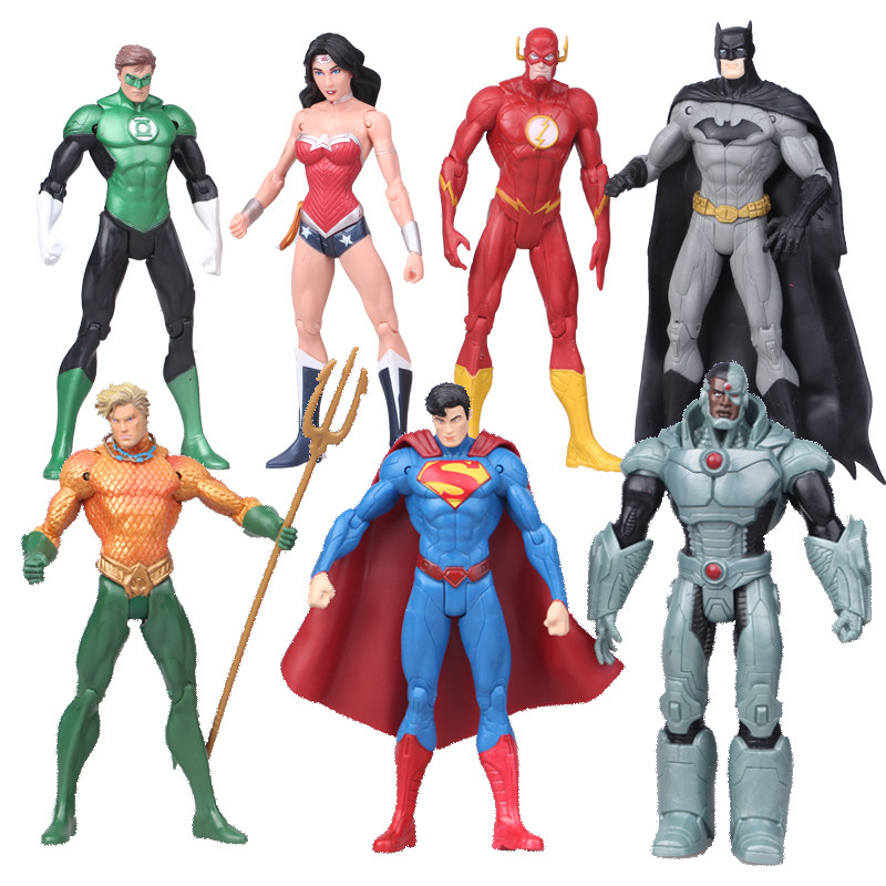 JUSTICE LEAGUE Zestaw 7 figurek DC COMICS !!! NOWE