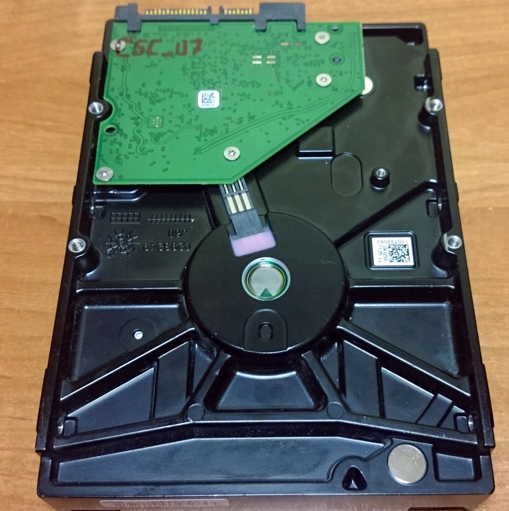 Восстановление hdd seagate st2000dm001