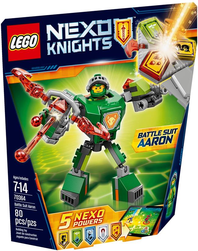 LEGO Nexo Knights 70364 Zbroja Aarona NOWY