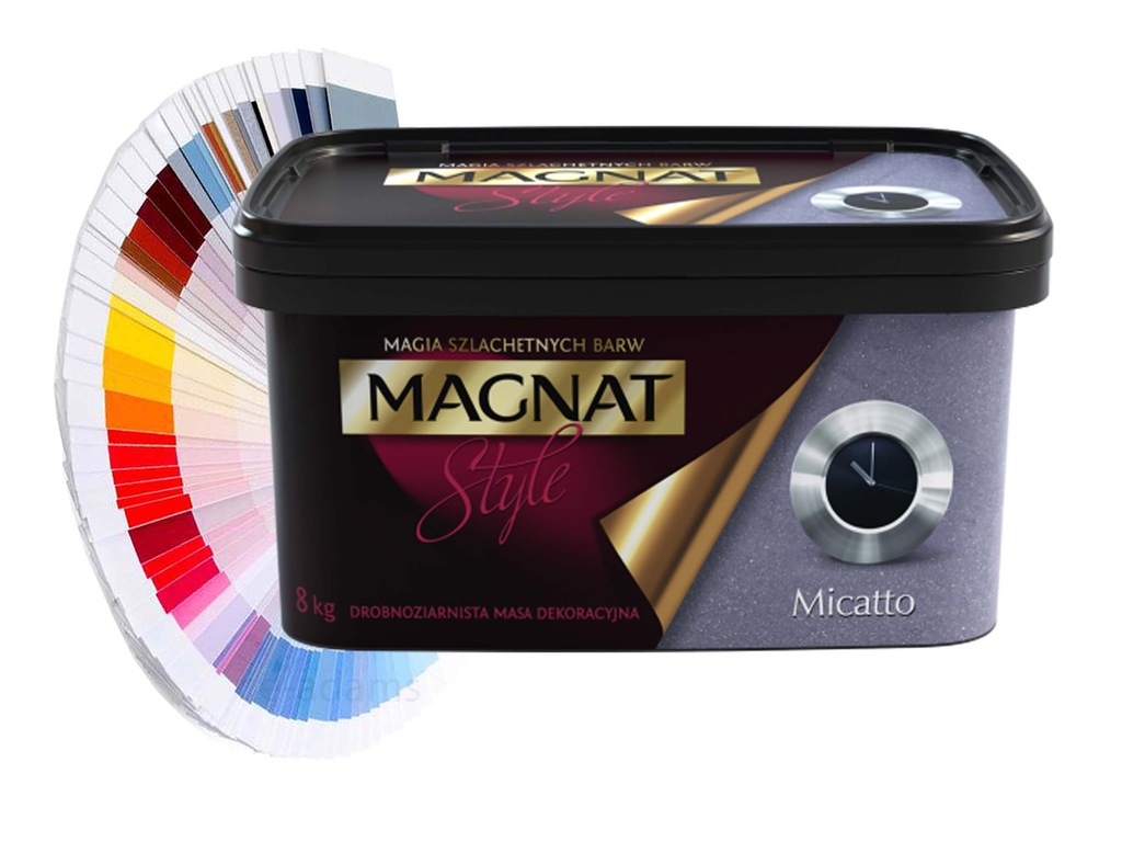 MAGNAT Style Micatto 8kg Gładki Cement WYPRZEDAŻ!
