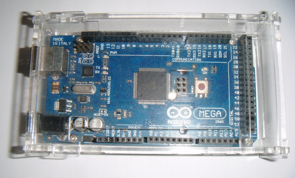 ARDUINO MEGA R3 ATmega2560 w pudełku plexi