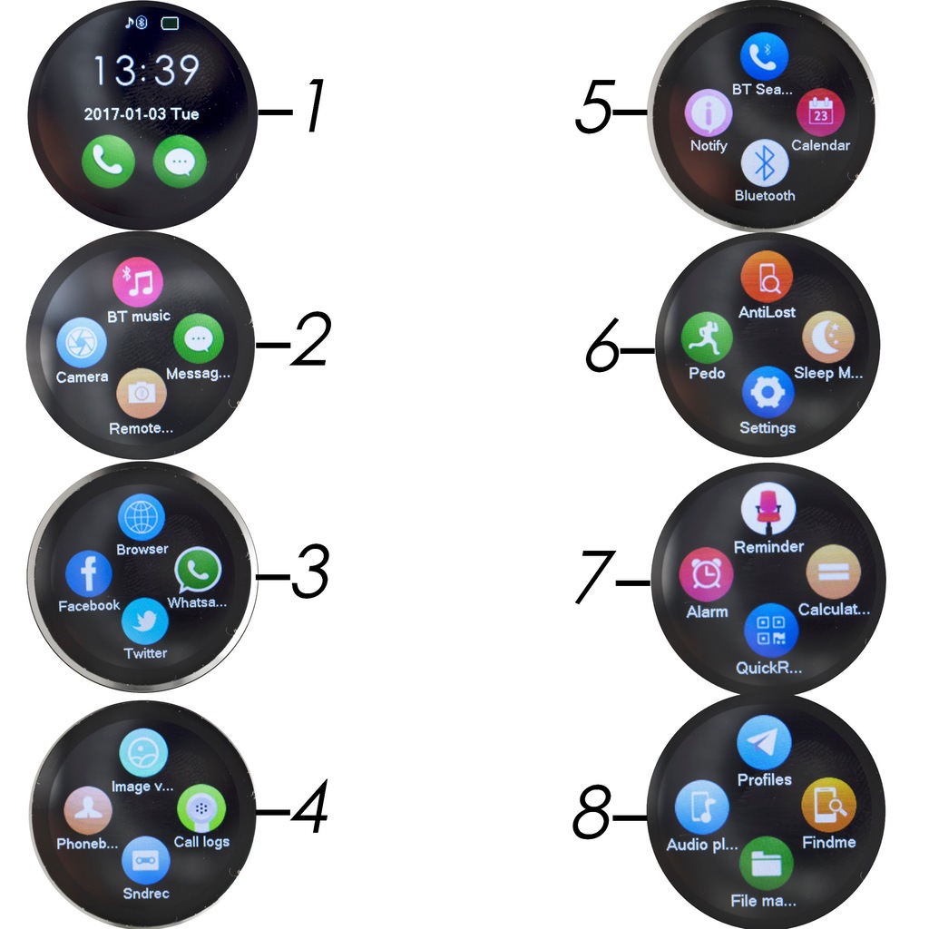 smartwatch iphone 5