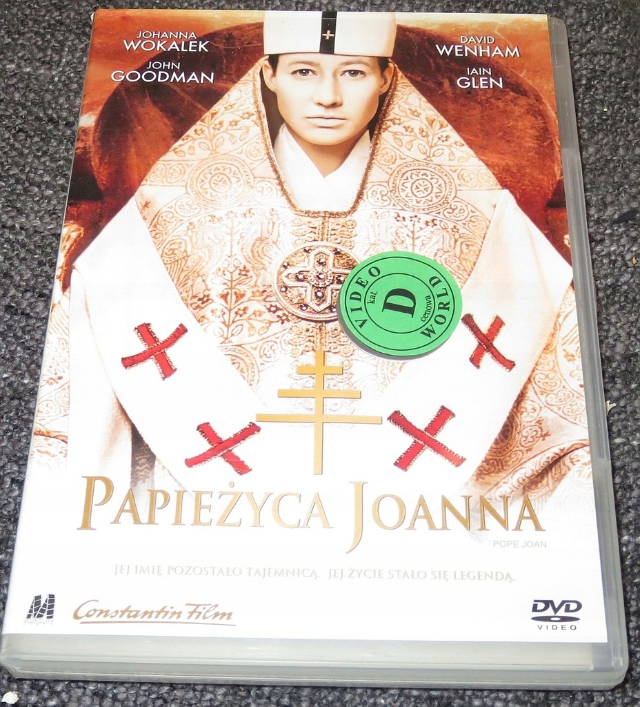 DVD: Papieżyca Joanna (2009) Die Ppstin
