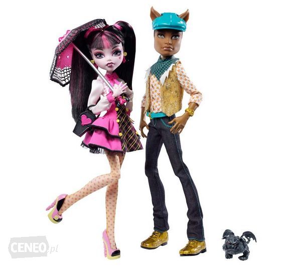 Monster high Draculaura Clawd seria Forbidden love