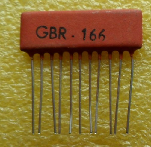 GBR 166  - układ hybrydowy  Unitra TELPOD