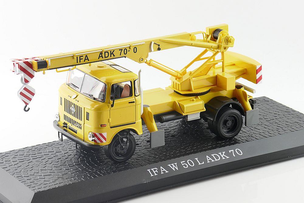 IFA W 50 L ADK 70 Yellow 1/43 Atlas