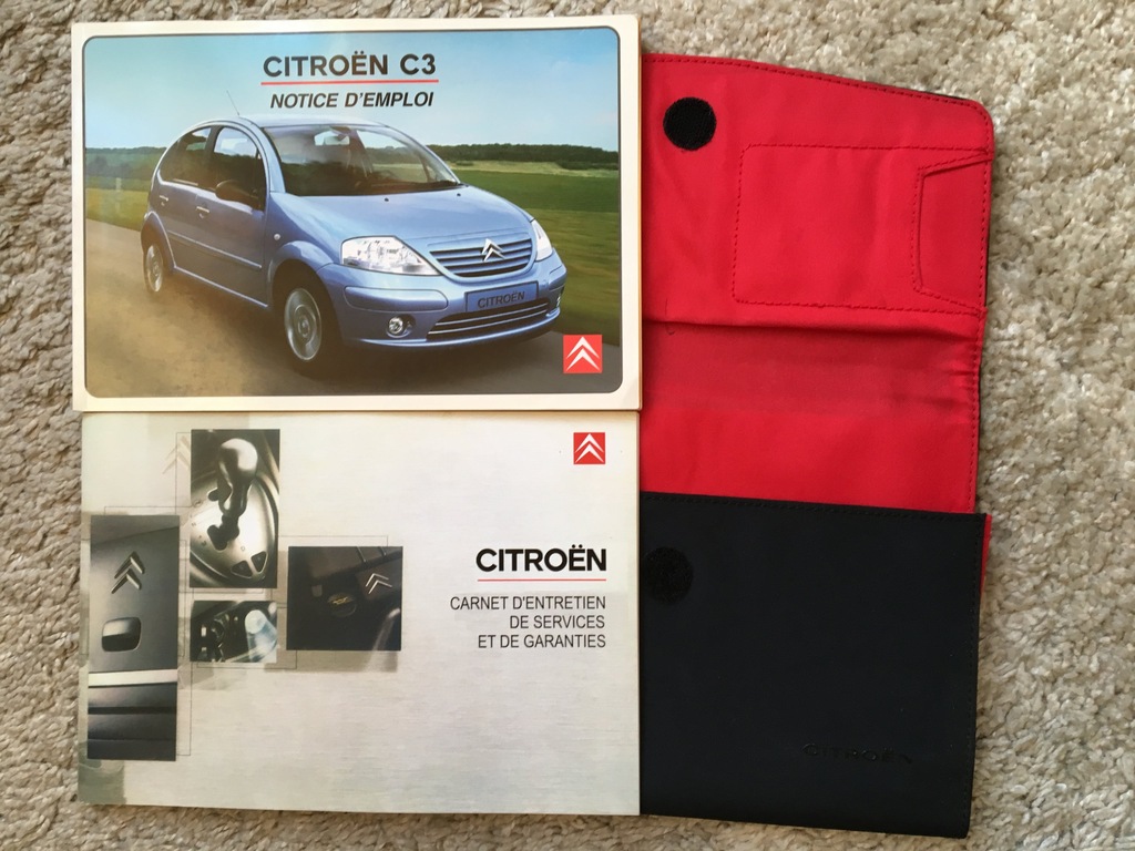 Citroen C3 Instrukcja + Książka Serwisowa Francja - 6619117851 - Oficjalne Archiwum Allegro