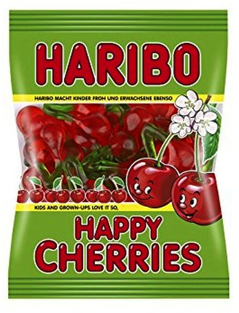 HARIBO ŻELKI WIŚNIE HAPPY CHERRIES 200G  Z NIEMIEC