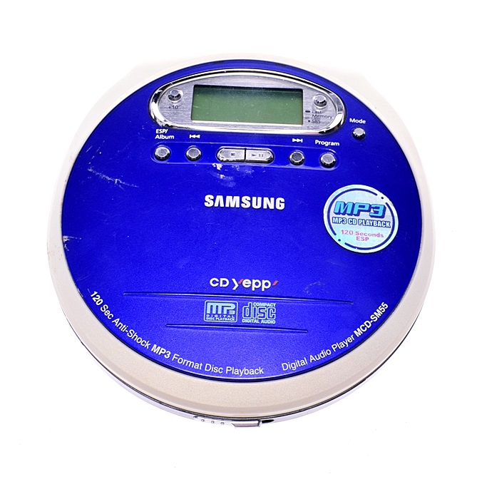 4465-97 ...SAMSUNG MCD-SM55... w#w DISCMAN MP3