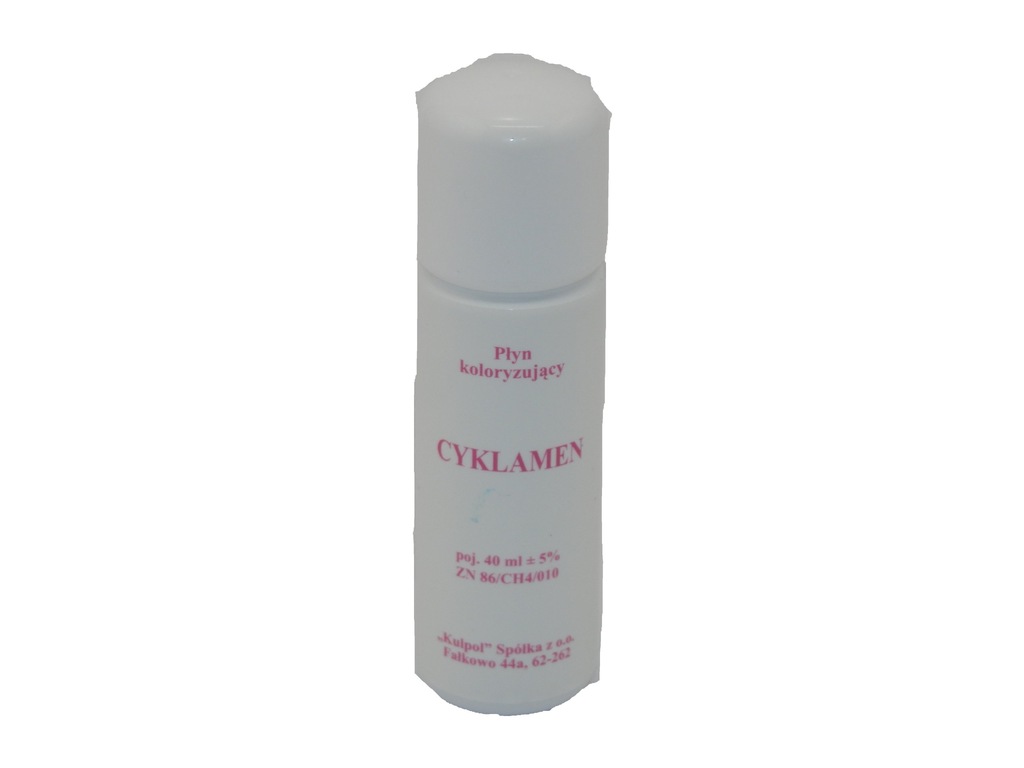 CYKLAMEN PŁYN KOLORYZUJĄCY 40ml KULPOL