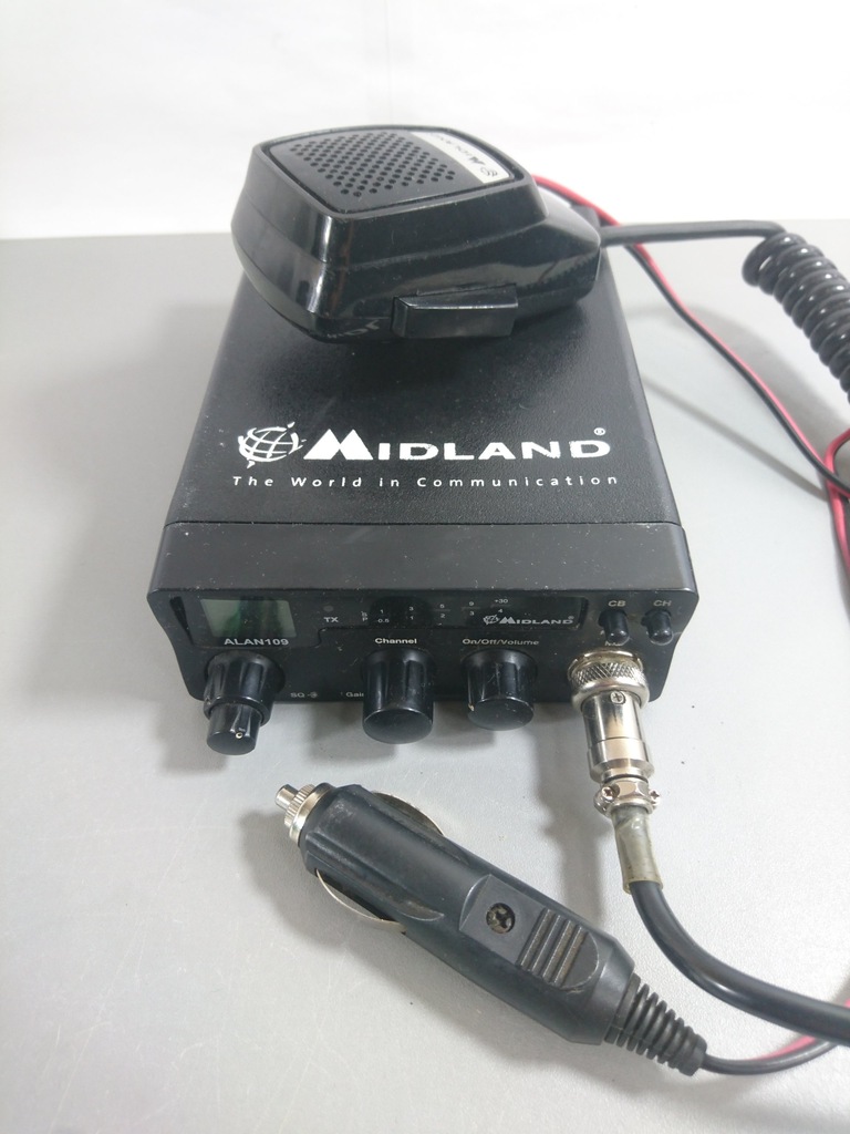RADIO CB MIDLAND ALAN 109 USZKODZONE OKAZJA!!!