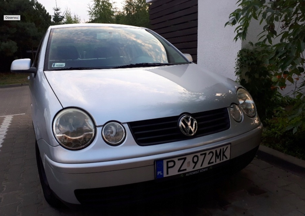 Volkswagen Polo VW 2002 zadbany,bezwypadkowy 1,2