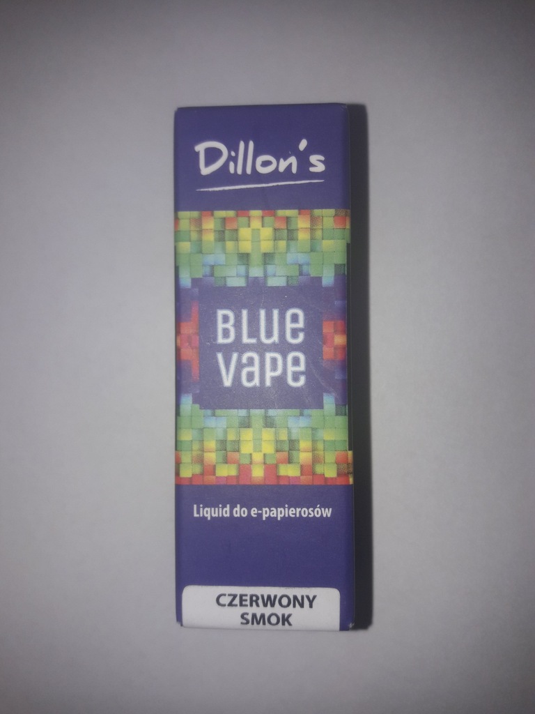 e-płyn Dillon's BLUE VAPE czerwony smok 10ml 0mg