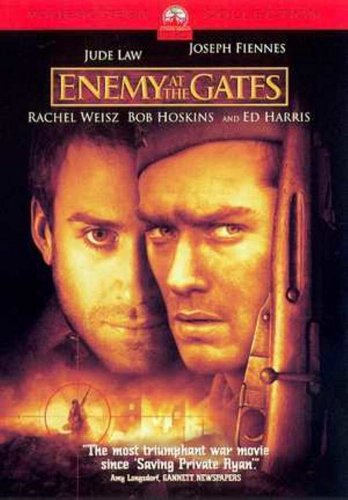 DVD Movie - Enemy At The Gates Cast: Jude Law, Ed