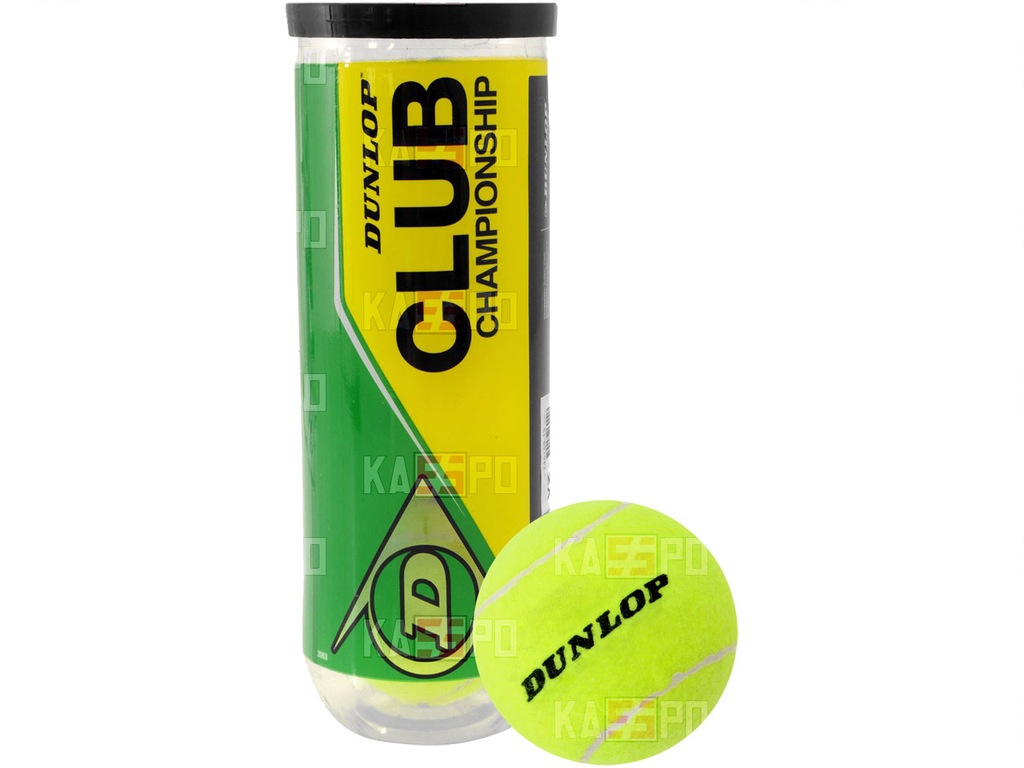 Piłki tenisowe Dunlop Club Championship 3szt.