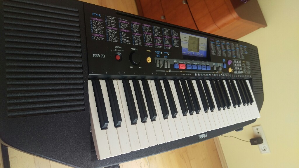 Pianino elektroniczne Keyboard Yamaha psr 78 7268339890 oficjalne