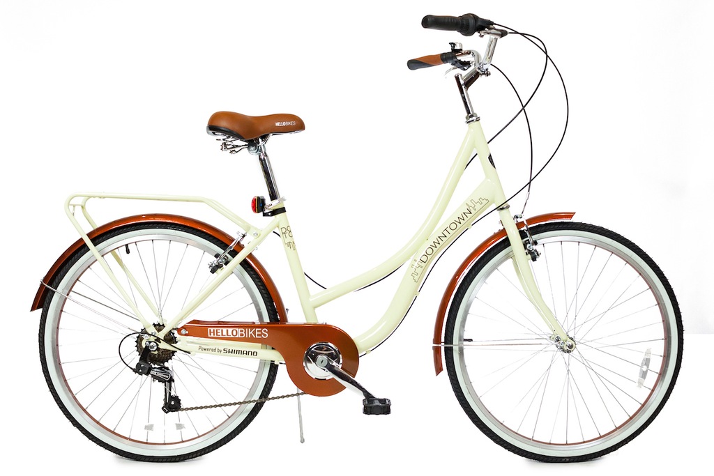 Wspaniały Lekki Damski Rower Miejski DownTown Szał 7235145819