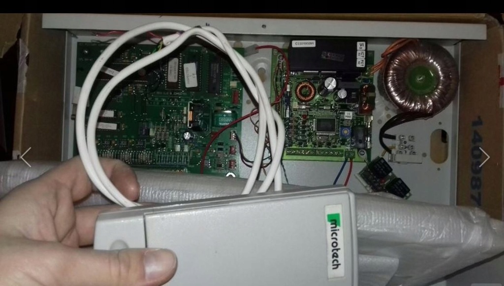 Centrala alarmowa galaxy 512 komplet, nie satel ds
